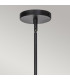 Alora Mood Daphne Multi Arm Pendant Ceiling Light Contemporary Matt Black Natural 6x E14-6