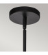 Alora Mood Daphne Dome Pendant Ceiling Light Contemporary Matt Black Natural 1x E27-4