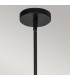 Alora Mood Daphne Slim Pendant Ceiling Light Contemporary Matt Black Natural 1x E27-4