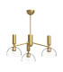 Alora Mood Jude Multi Arm Pendant Ceiling Light Contemporary Brushed Gold 3x E27-1