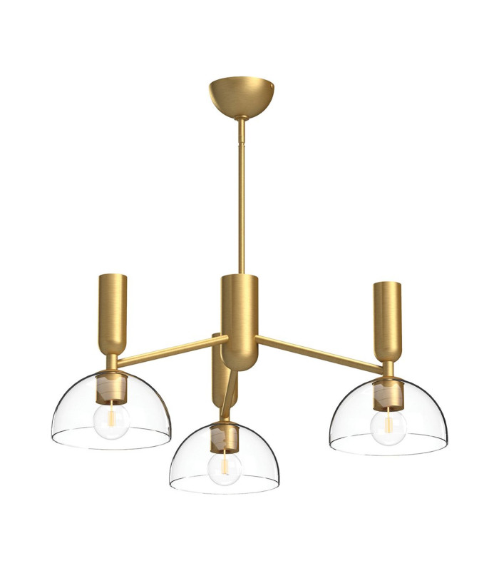 Alora Mood Jude Multi Arm Pendant Ceiling Light Contemporary Brushed Gold 3x E27-1