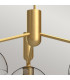 Alora Mood Jude Multi Arm Pendant Ceiling Light Contemporary Brushed Gold 3x E27-2