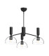 Alora Mood Jude Multi Arm Pendant Ceiling Light Contemporary Matt Black 3x E27-1