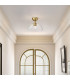 Alora Mood Jude Bowl Semi Flush Ceiling Light Contemporary Brushed Gold 1x E27-5