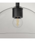 Alora Mood Jude Bowl Semi Flush Ceiling Light Contemporary Matt Black 1x E27-2