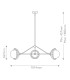Alora Mood Perth Pendant Ceiling Light Contemporary Matt Black 3x E14-3