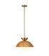 Alora Mood Perth Dome Pendant Ceiling Light Contemporary Brushed Gold 1x E27-4