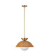 Alora Mood Perth Dome Pendant Ceiling Light Contemporary Brushed Gold 1x E27-5