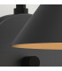 Alora Mood Remyck Dome Wall Lamp Contemporary Matt Black 1x E27-2