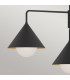 Alora Mood Remyck Multi Arm Pendant Ceiling Light Contemporary Matt Black 3x E27-2