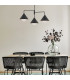 Alora Mood Remyck Multi Arm Pendant Ceiling Light Contemporary Matt Black 3x E27-6