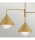Alora Mood Remyck Multi Arm Pendant Ceiling Light Contemporary Brushed Gold 3x E27-4