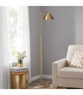 Alora Mood Remyck Floor Lamp Contemporary Brushed Gold 1x E27-2
