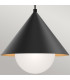 Alora Mood Remyck Dome Pendant Ceiling Light Contemporary Matt Black 1x E27-4