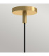 Alora Mood Remyck Dome Pendant Ceiling Light Contemporary Brushed Gold 1x E27-5