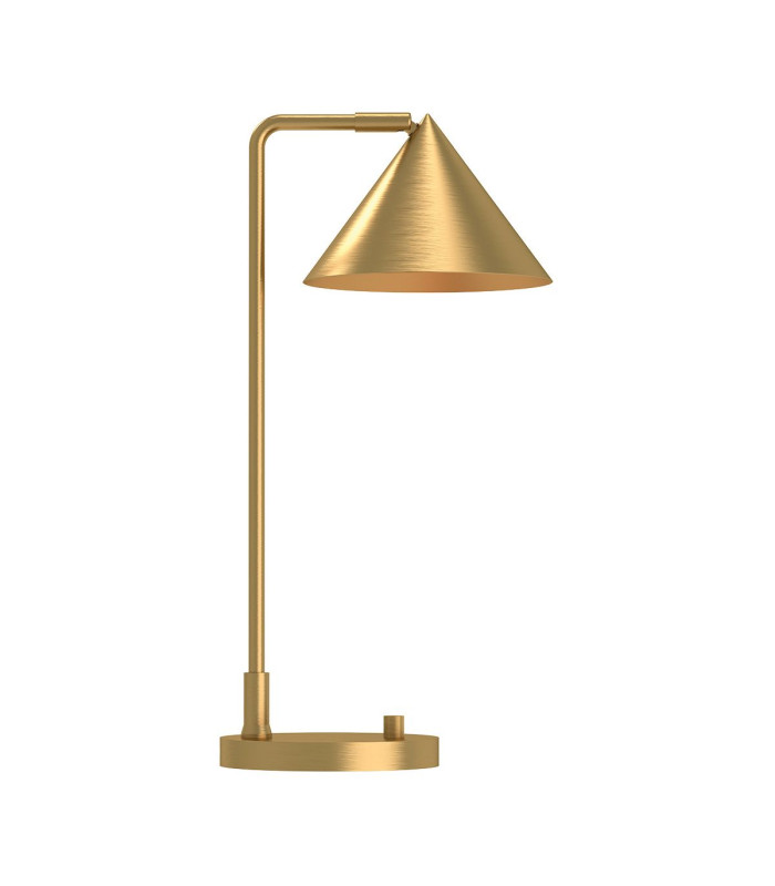 Alora Mood Remyck Desk Task Lamp Contemporary Brushed Gold 1x E27-1