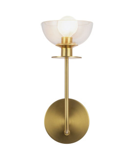 Alora Mood Sylvia Wall Lamp Contemporary Brushed Gold 1x E14-1