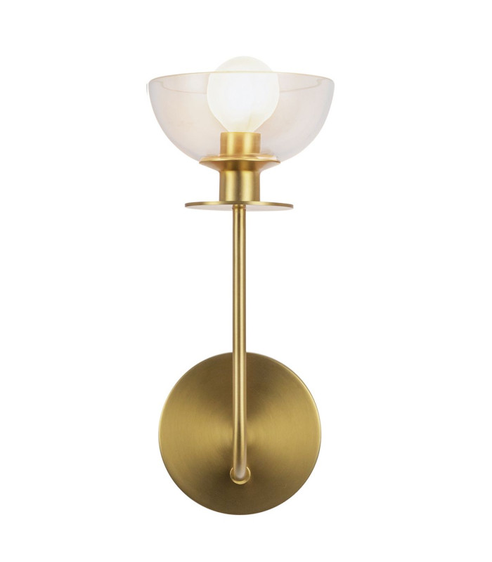 Alora Mood Sylvia Wall Lamp Contemporary Brushed Gold 1x E14-1