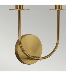 Alora Mood Sylvia Wall Lamp Contemporary Brushed Gold 2x E14-2