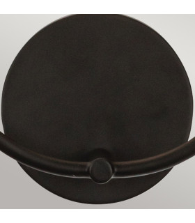 Alora Mood Sylvia Wall Lamp Contemporary Matt Black 2x E14-2
