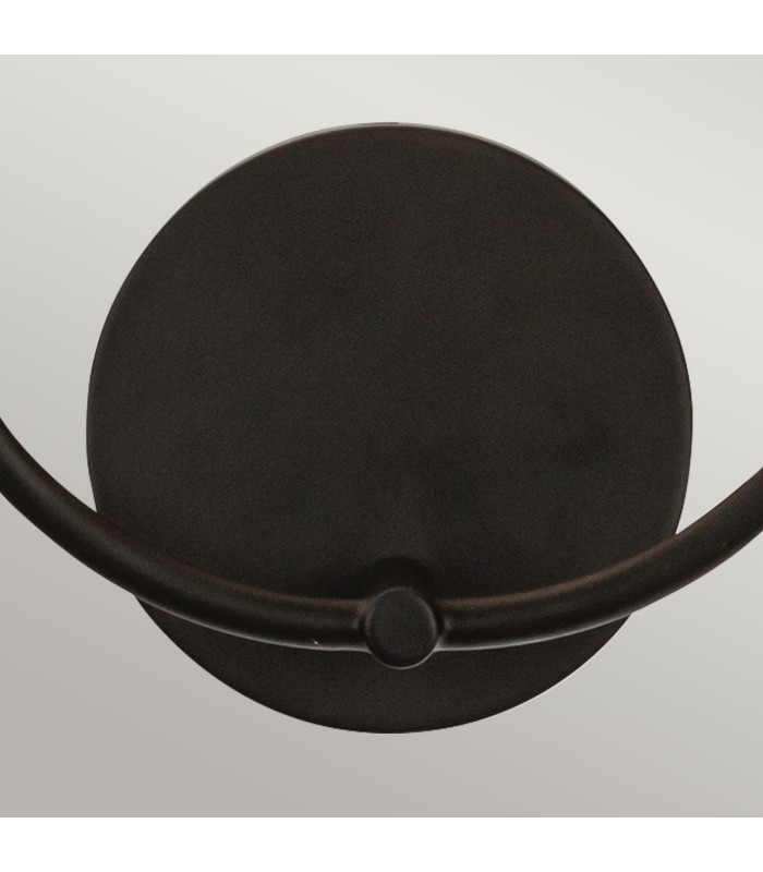 Alora Mood Sylvia Wall Lamp Contemporary Matt Black 2x E14-5
