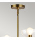 Alora Mood Sylvia Multi Arm Pendant Ceiling Light Contemporary Brushed Gold 4x E14-6