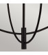 Alora Mood Sylvia Multi Arm Pendant Ceiling Light Contemporary Matt Black 4x E14-2