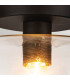 Alora Mood Sylvia Bowl Semi Flush Ceiling Light Contemporary Matt Black 1x E27-4