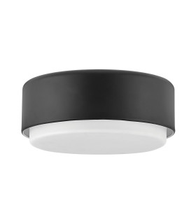 Hinkley Cedric Cylindrical Ceiling Light Contemporary Black 2x E27-1