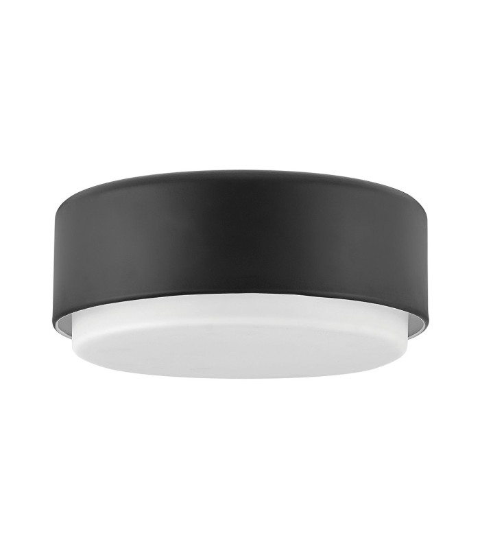 Hinkley Cedric Cylindrical Ceiling Light Contemporary Black 2x E27-1