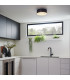 Hinkley Cedric Cylindrical Ceiling Light Contemporary Black 2x E27-2