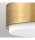 Hinkley Cedric Cylindrical Ceiling Light Contemporary Lacquered Brass 2x E27-2