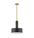 Hinkley Cedric Cylindrical Pendant Ceiling Light Contemporary Black 2x E27-1