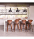 Hinkley Cedric Cylindrical Pendant Ceiling Light Contemporary Black 2x E27-4