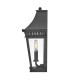 Hinkley Chapel Hill Outdoor Wall Lantern Traditional Museum Black IP44 2x E14-5