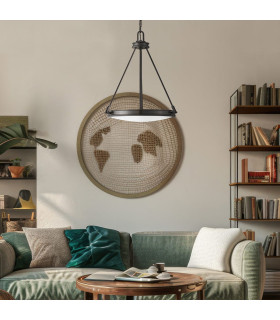 Hinkley Collier Pendant Ceiling Light Contemporary Black Oxide 4x E14-2