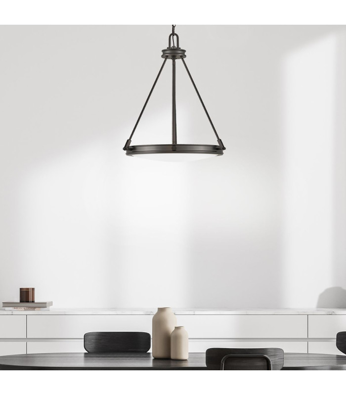 Hinkley Collier Pendant Ceiling Light Contemporary Black Oxide 4x E14-4