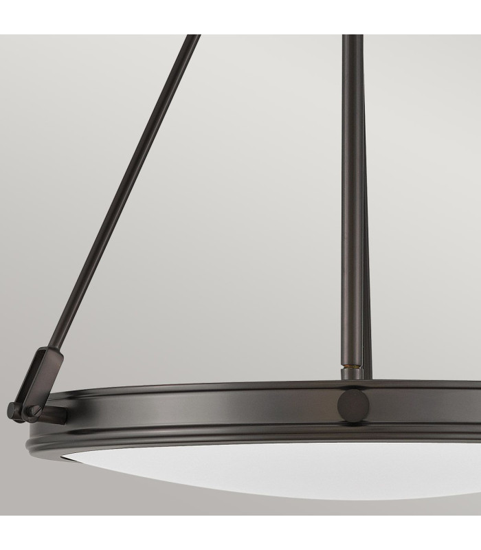 Hinkley Collier Pendant Ceiling Light Contemporary Black Oxide 4x E14-5