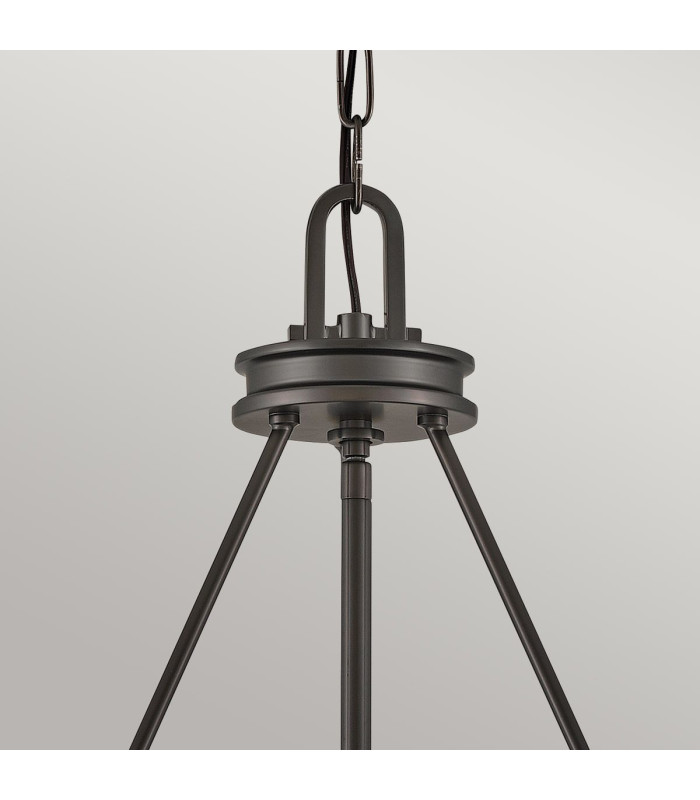 Hinkley Collier Pendant Ceiling Light Contemporary Black Oxide 4x E14-6