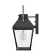 Hinkley Dawson Outdoor Wall Lantern Traditional Black Burnished Bronze accent IP44 1x E27-4