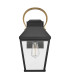 Hinkley Dawson Outdoor Wall Lantern Traditional Black Burnished Bronze accent IP44 1x E27-5