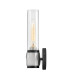 Hinkley Ellison Bathroom Wall Lamp Contemporary Black Brushed Nickel IP44 1x E27-4