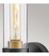 Hinkley Ellison Bathroom Wall Lamp Contemporary Black Heritage Brass IP44 1x E27-4
