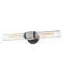 Hinkley Ellison Bathroom Wall Lamp Contemporary Black Brushed Nickel IP44 2x E27-4