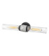 Hinkley Ellison Bathroom Wall Lamp Contemporary Black Brushed Nickel IP44 2x E27-6