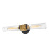 Hinkley Ellison Bathroom Wall Lamp Contemporary Black Heritage Brass IP44 2x E27-4