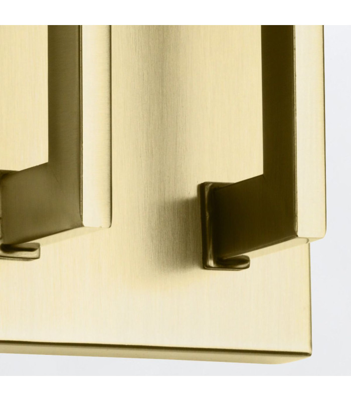 Hinkley Hampton Wall Lamp with Shade Classic Brushed Brass 2x E14-5