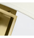 Hinkley Hampton Wall Lamp with Shade Classic Brushed Brass 2x E14-6