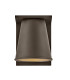 Hinkley Hans Outdoor Wall Down Lamp Contemporary Architectural Bronze 2700K IP44 1x GU10-5
