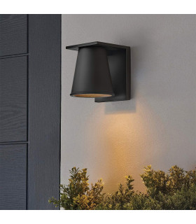 Hinkley Hans Outdoor Wall Down Lamp Contemporary Textured Black 2700K IP44 1x GU10-2
